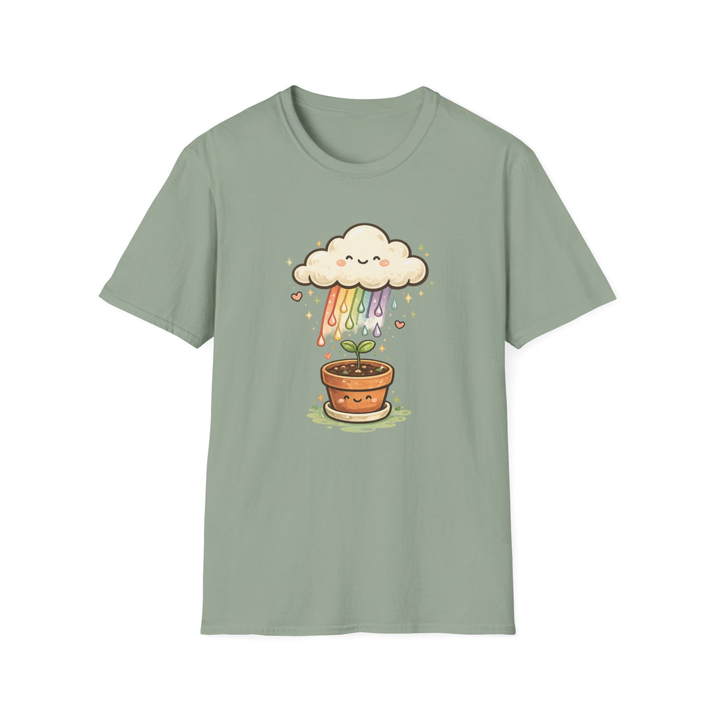 Rainbow Rain Pot C1 T-Shirt