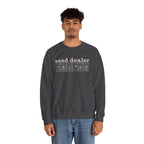 Seed Dealer Crewneck Sweatshirt – Botanical Seed Packet Graphic