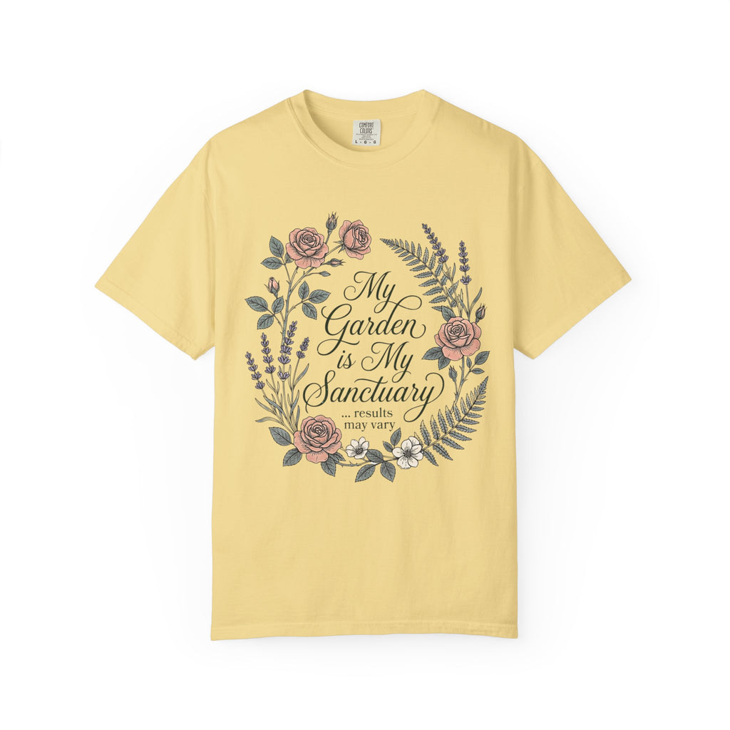 My Garden is My Sanctuary - Premium T-Shirt