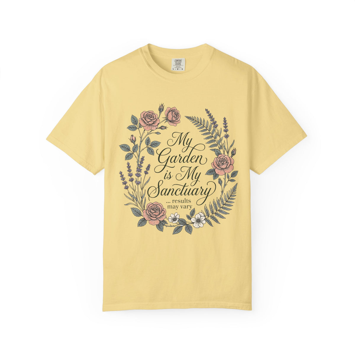 My Garden is My Sanctuary - Premium T-Shirt