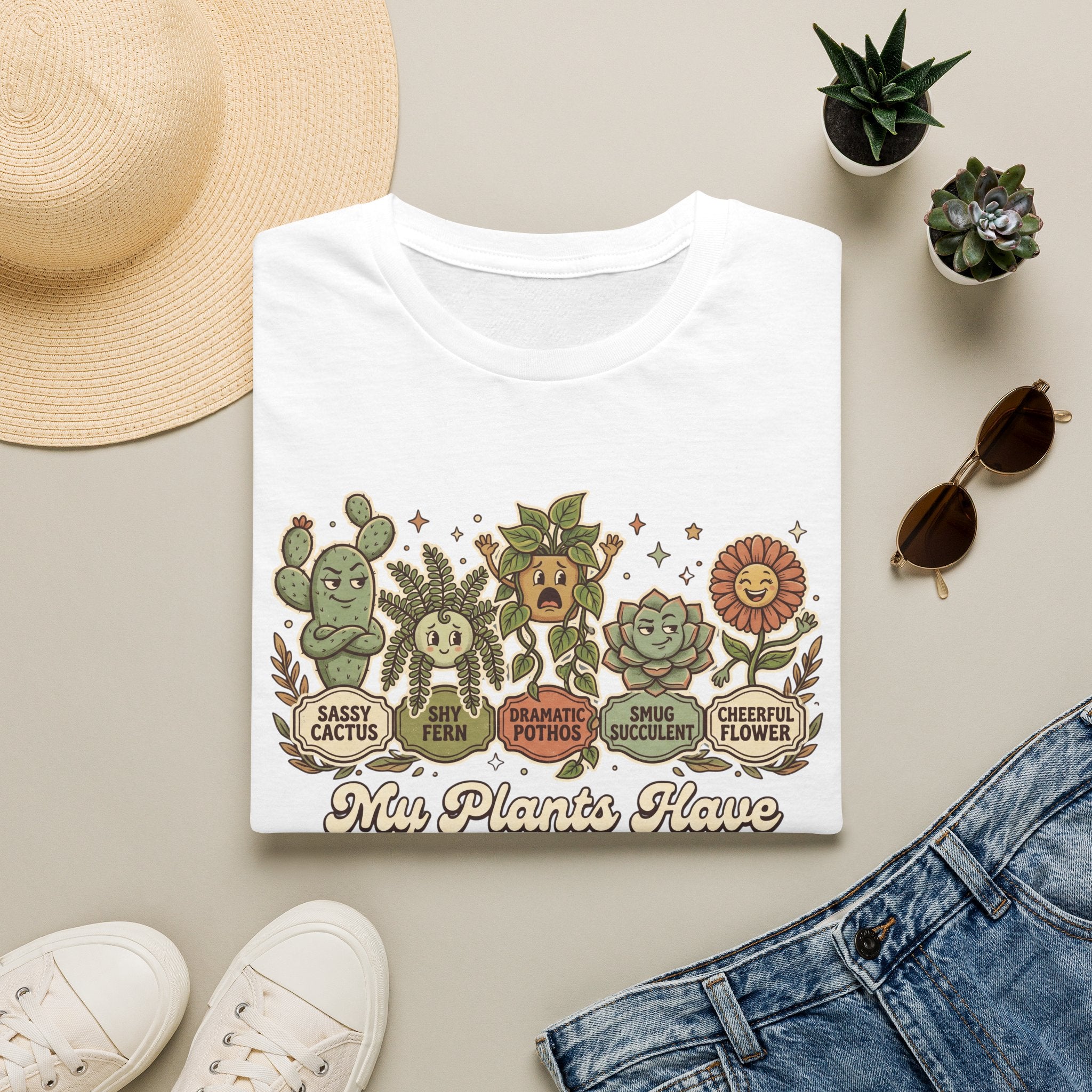 My Plants Have Personalities G1 T-Shirt