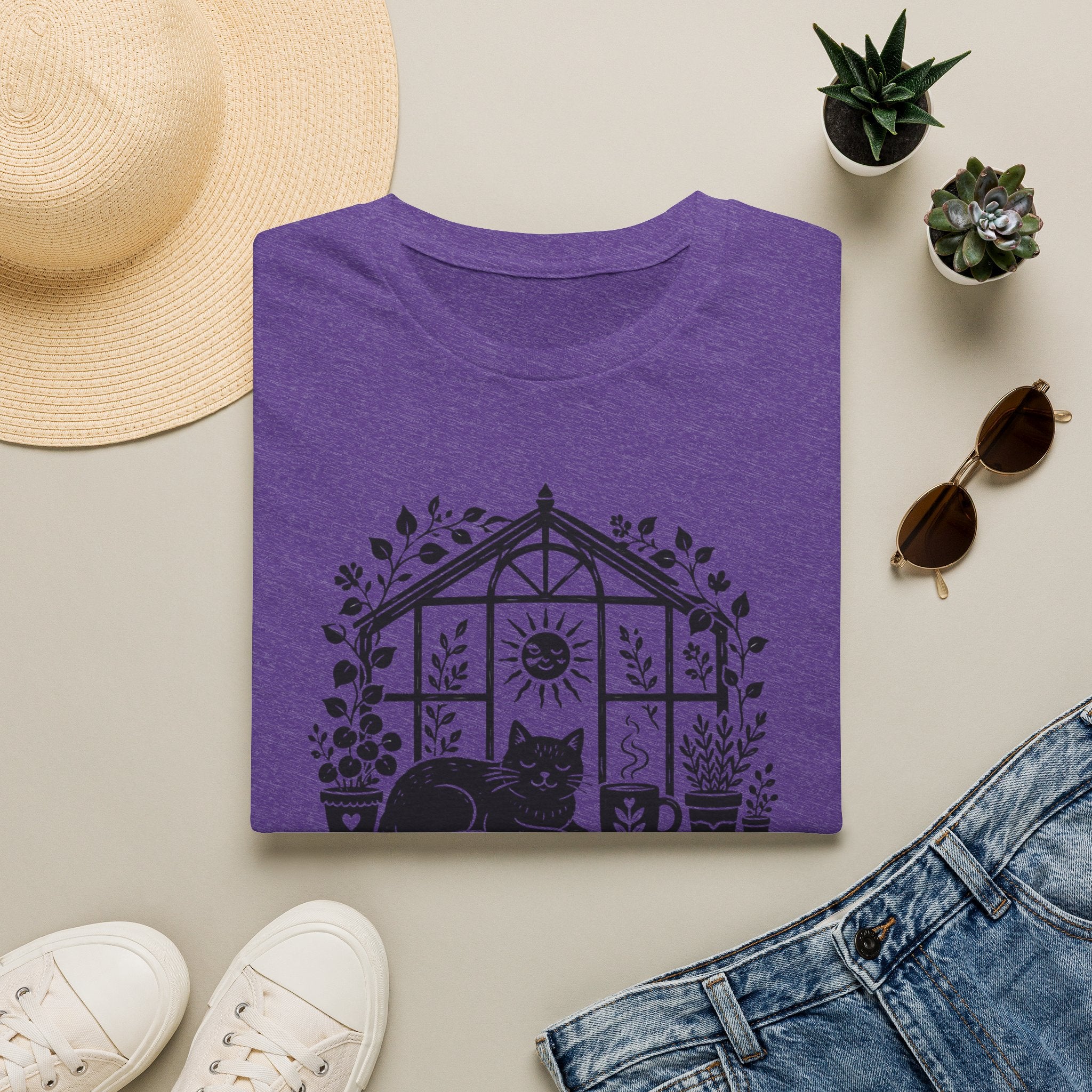 Cool Cat Hot Coffee Warm Sunshine T-Shirt