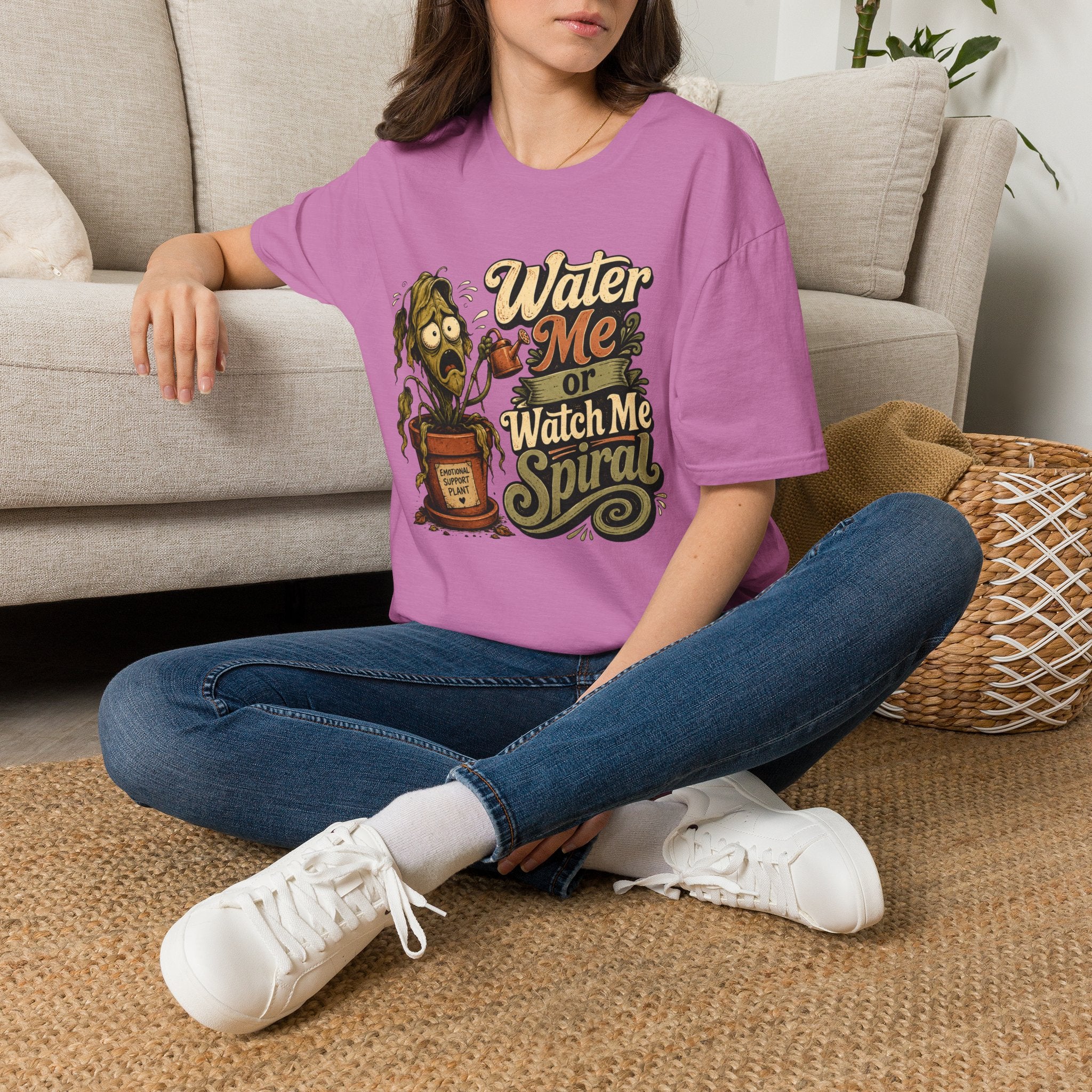 Water Me or Watch Me Spiral C1 T-Shirt