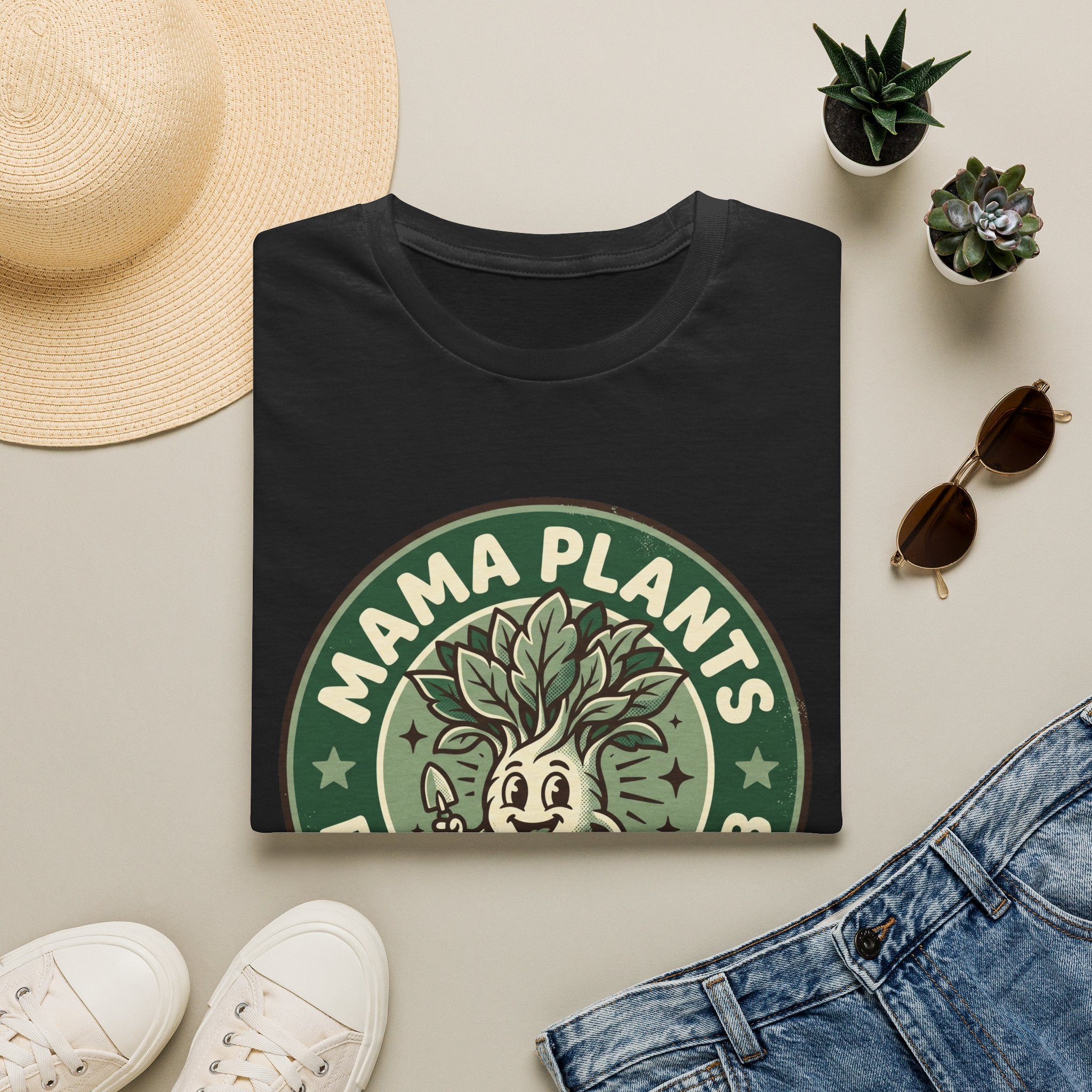 Mama Plants Retro Root Club G1 T-Shirt