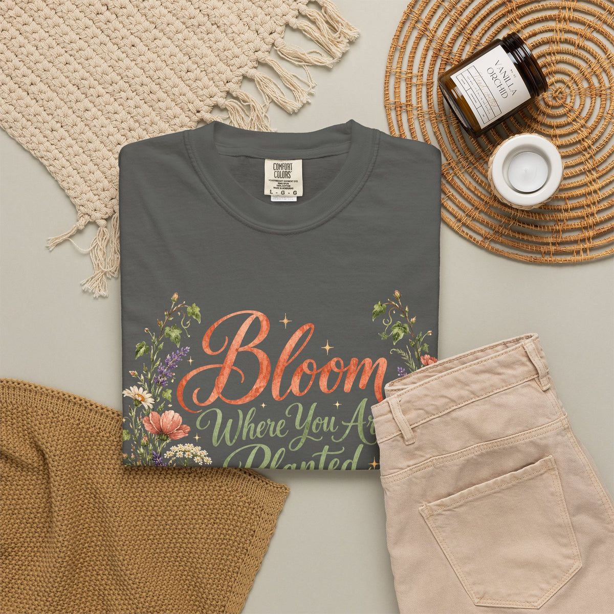 Bloom Where You are Planted Premium T-Shirt