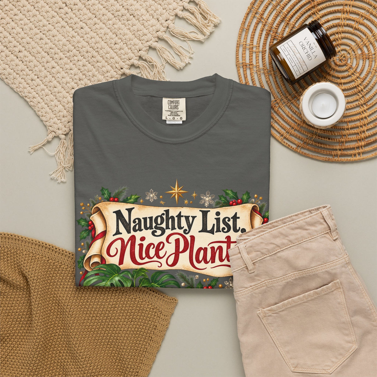 Naughty list, Nice Plants Premium T-Shirt