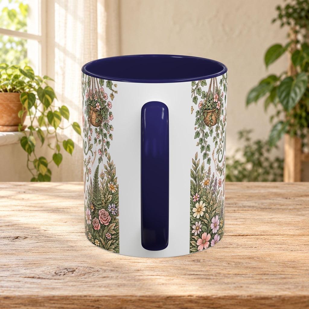Medicine For The Soul Floral Coffee Mug (11oz or 15oz)