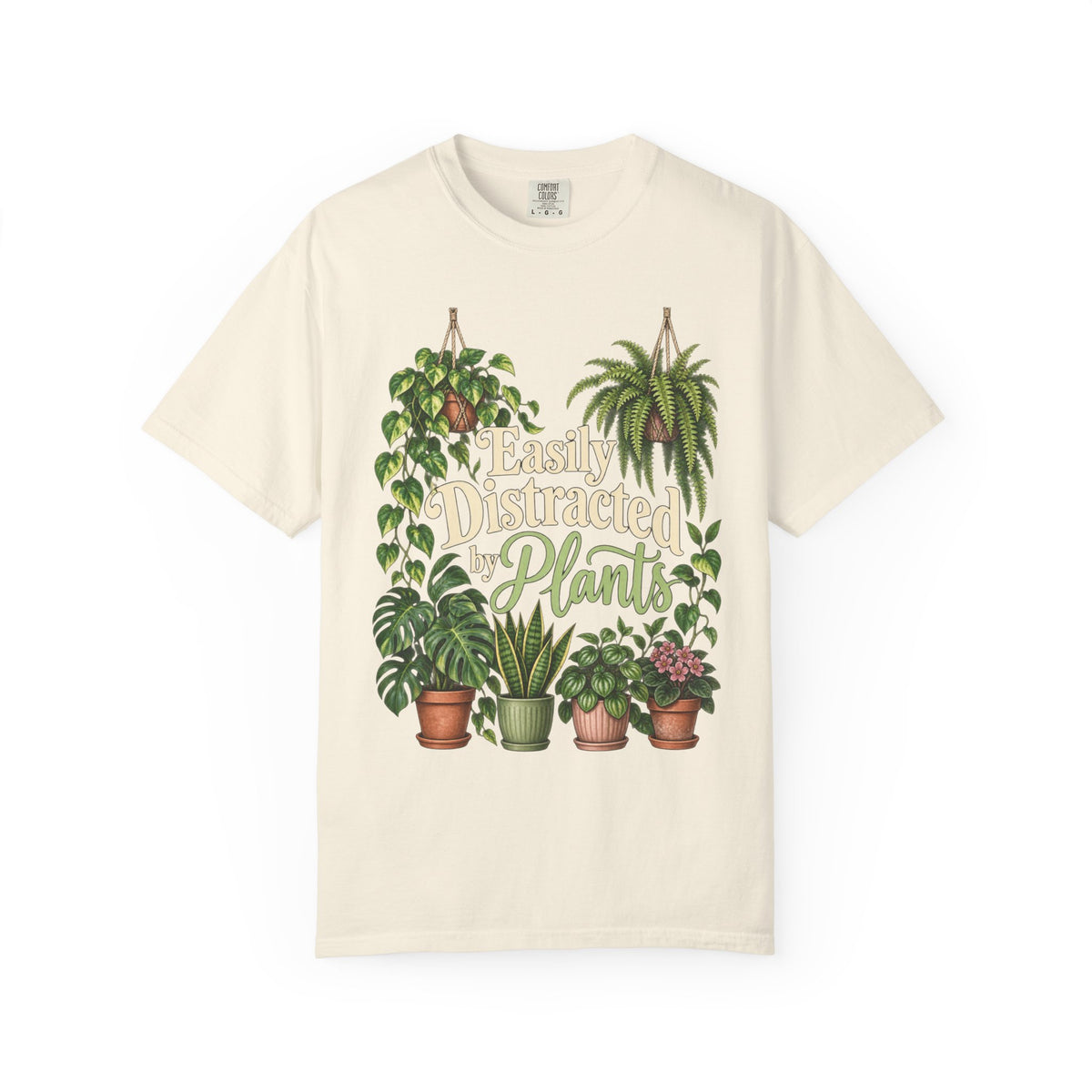 Easily Distracted by Plants - Premium T-Shirt