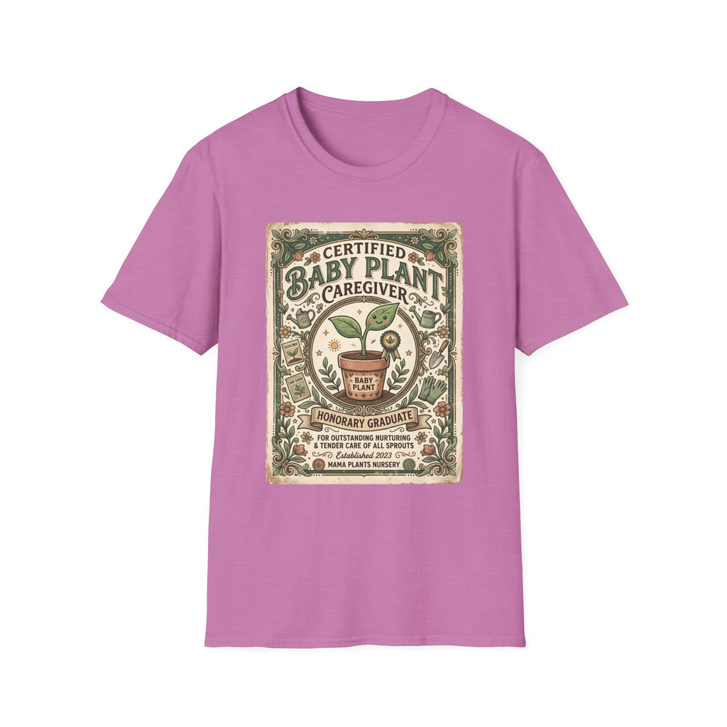 Certified Baby Plant Caregiver G1 T-Shirt