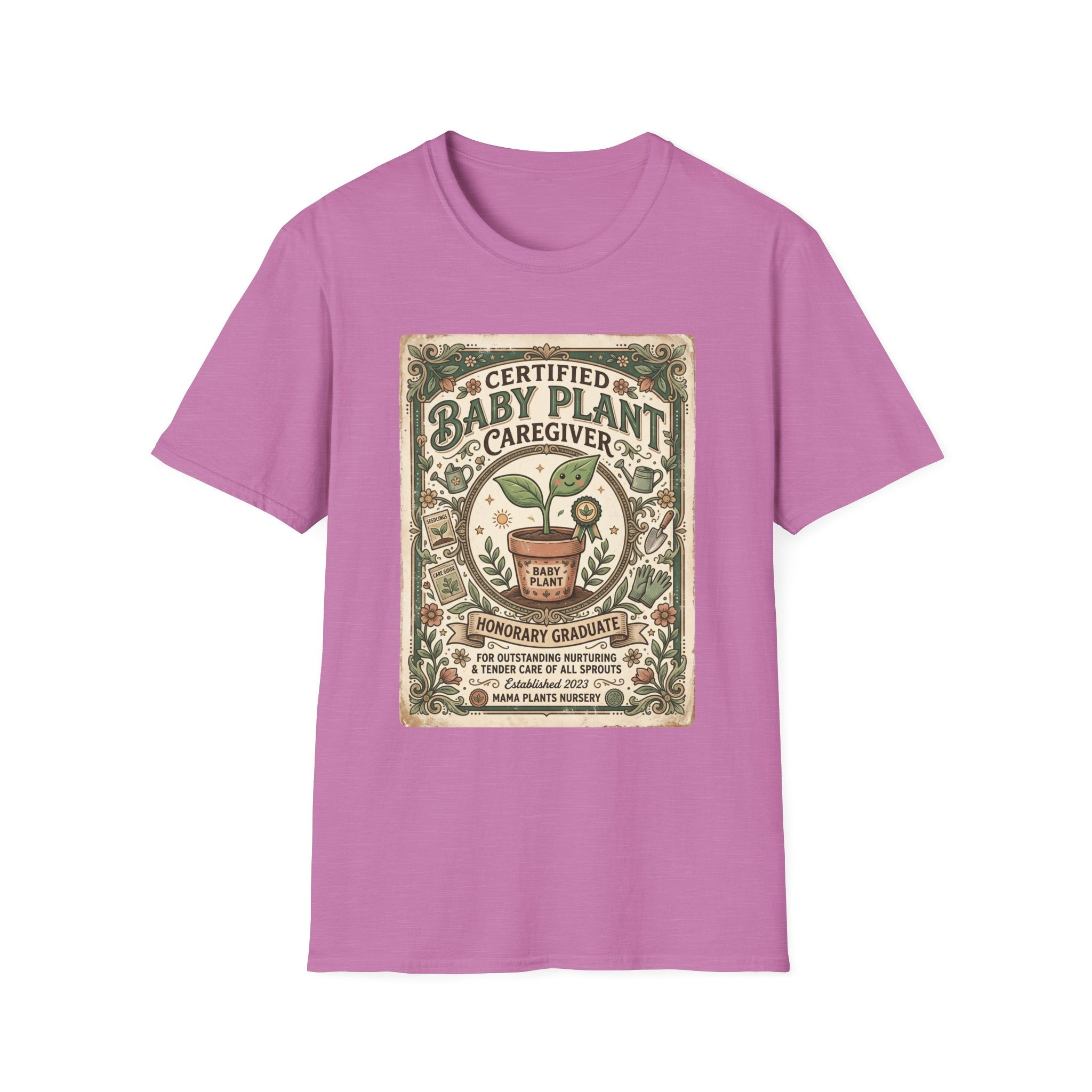Certified Baby Plant Caregiver G1 T-Shirt