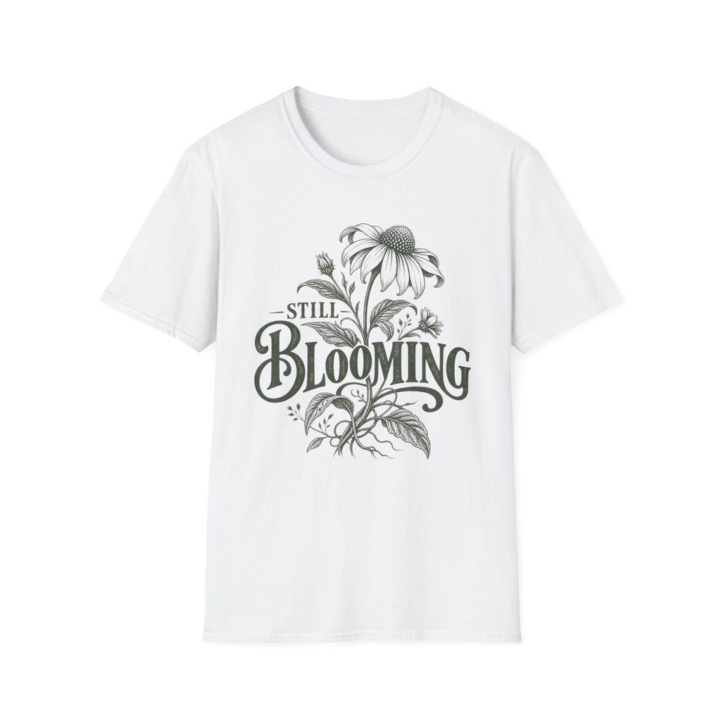 Still Blooming Botanical Emblem C1 T-Shirt