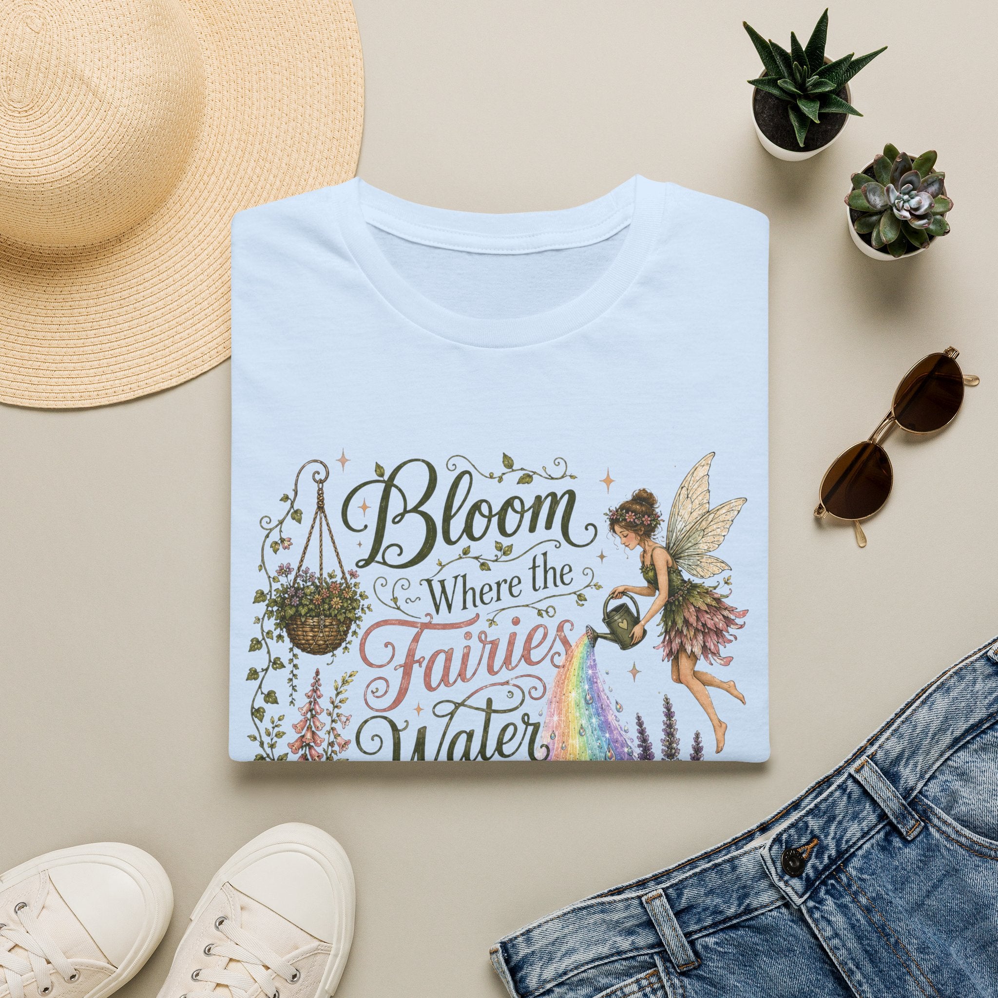 Bloom Where the Fairies Water C1 T-Shirt