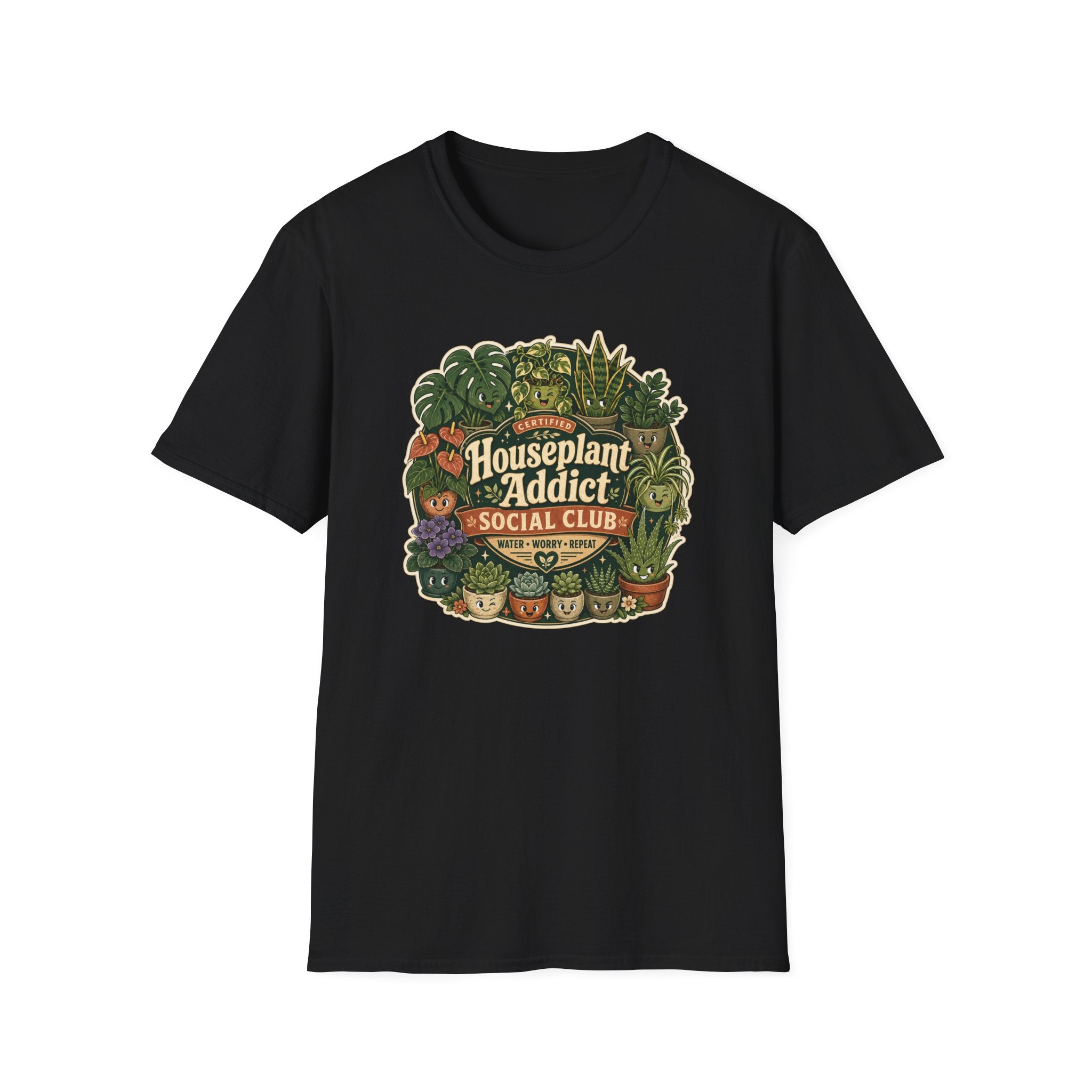 Houseplant Addict Social Club C1 T-Shirt