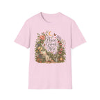 Peace Grows Here Garden Wreath C1 T-Shirt