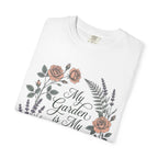 My Garden is My Sanctuary - Premium T-Shirt