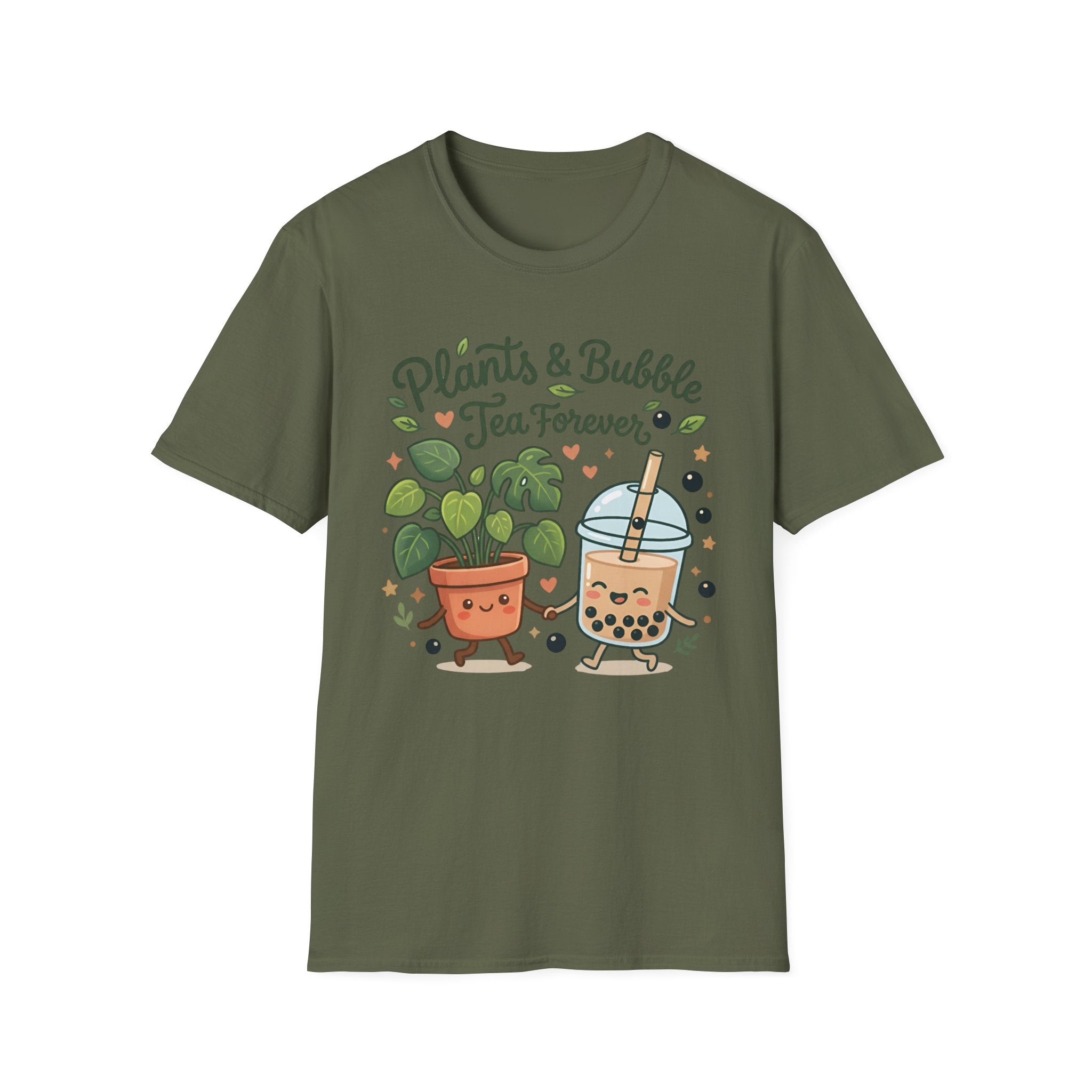 Plants & Bubble Tea Forever G1 T-Shirt