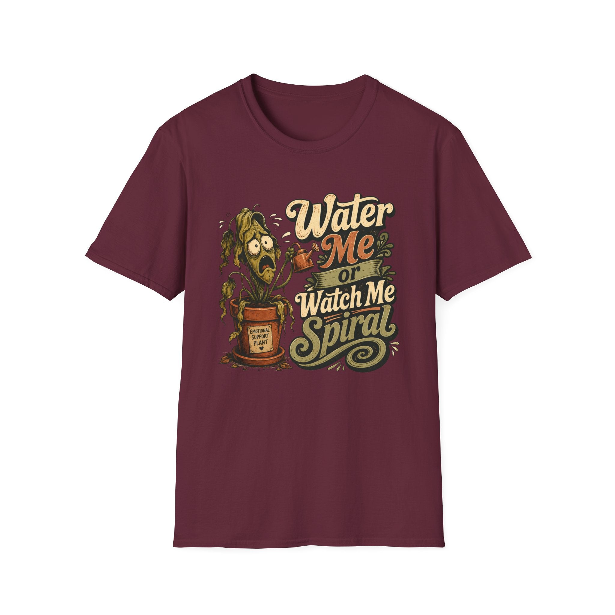Water Me or Watch Me Spiral C1 T-Shirt