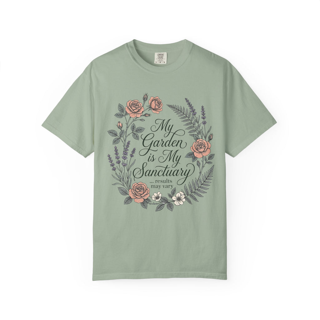 My Garden is My Sanctuary - Premium T-Shirt