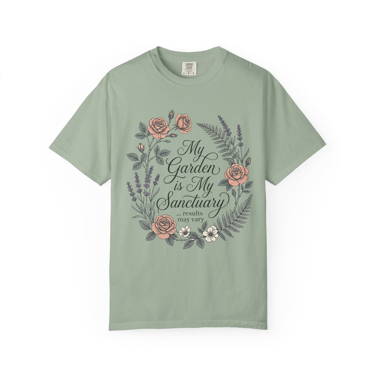 My Garden is My Sanctuary - Premium T-Shirt
