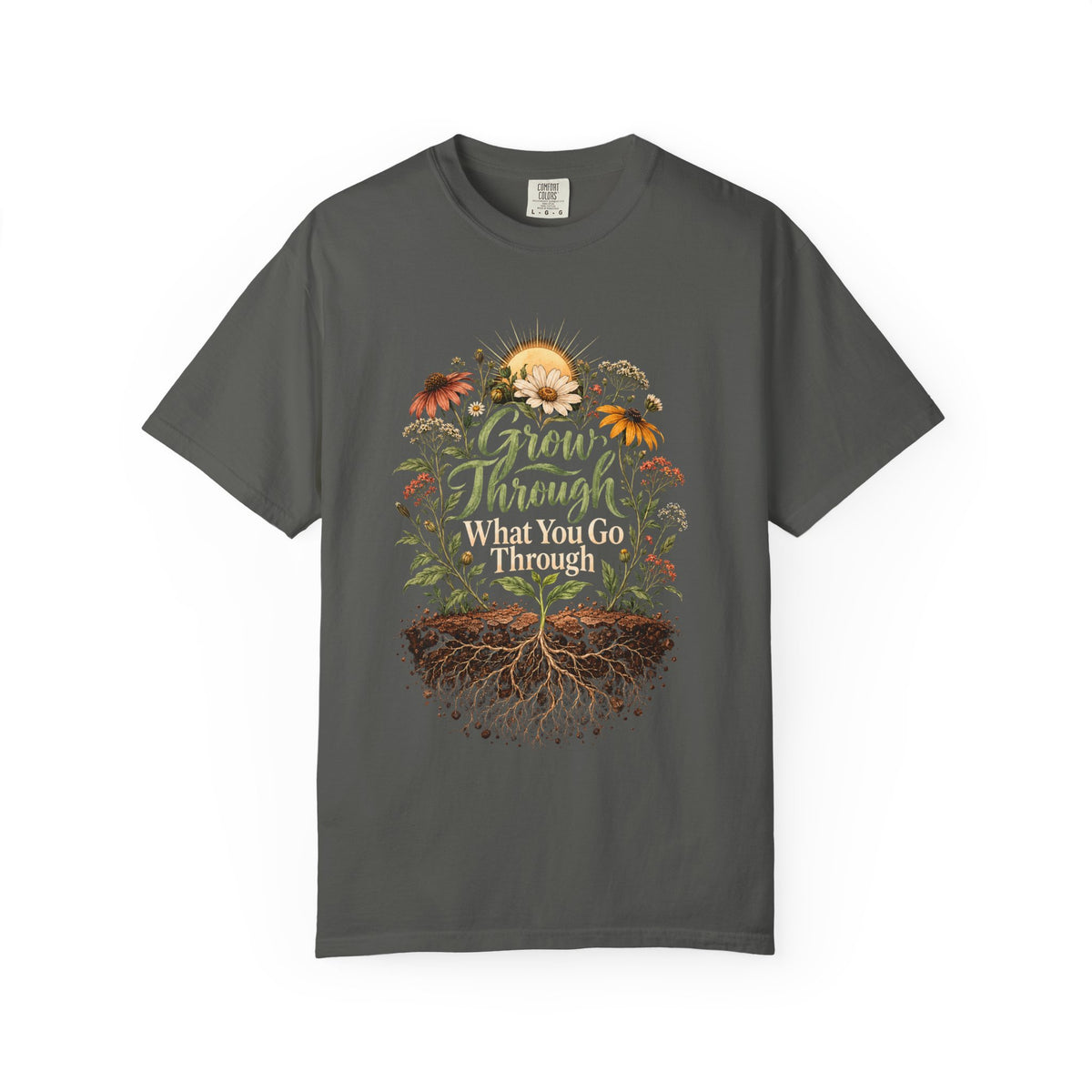 Grow Through What You Go Through Premium T-Shirt