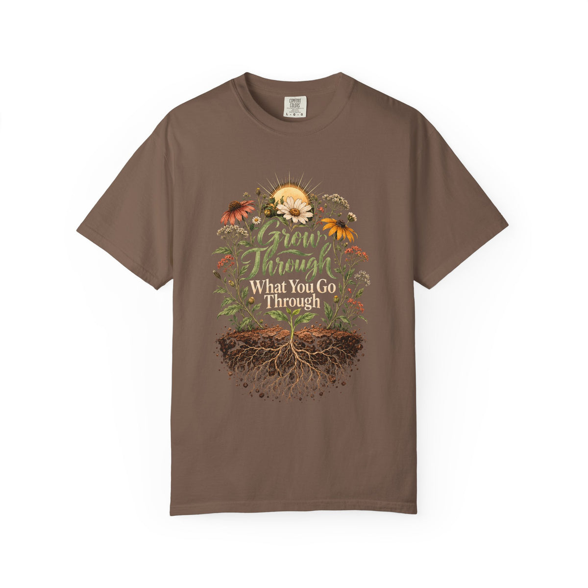 Grow Through What You Go Through Premium T-Shirt