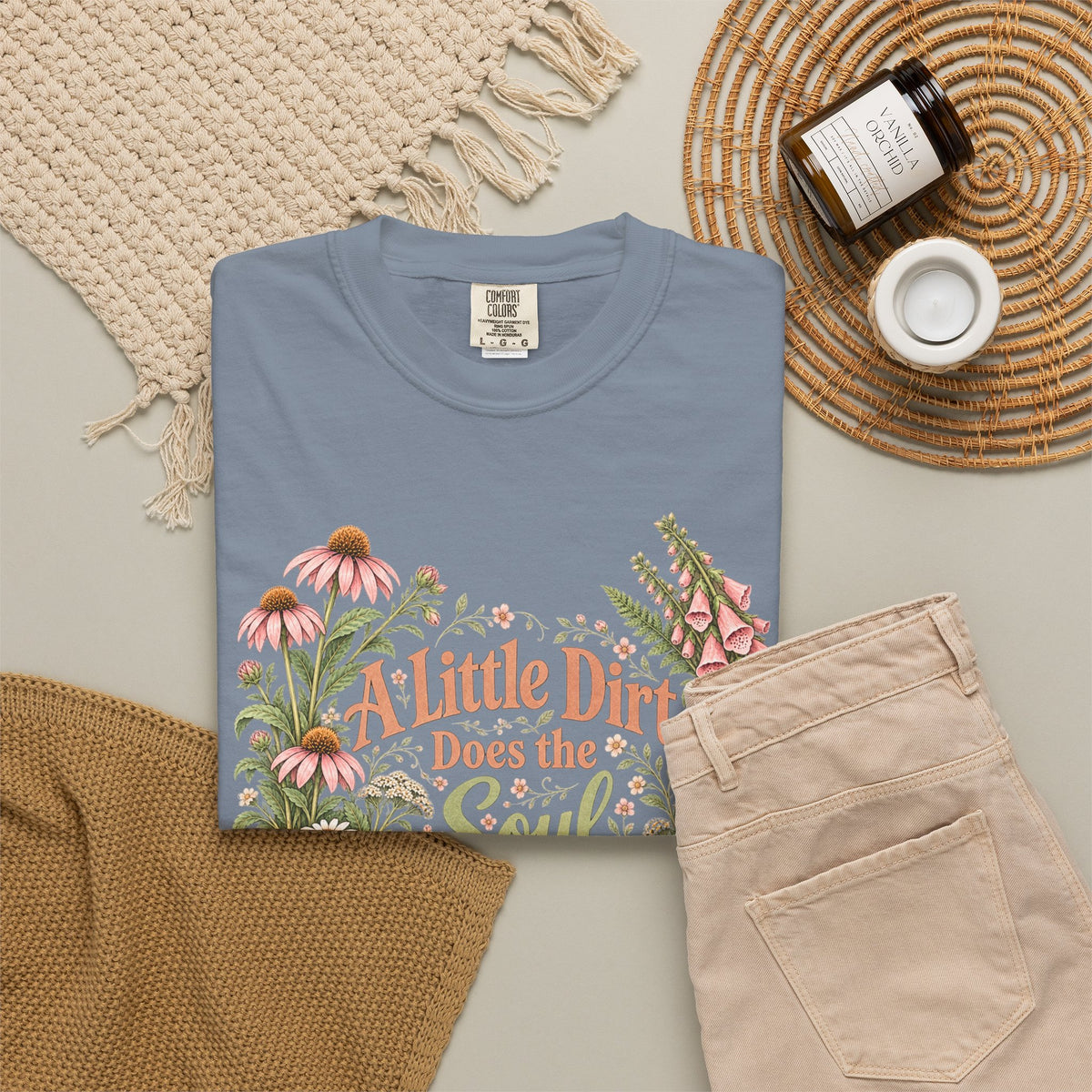 A Little Dirt Does the Soul Good Premium T-Shirt