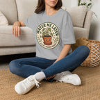 Water Me Later Retro Badge Design C1 T-Shirt