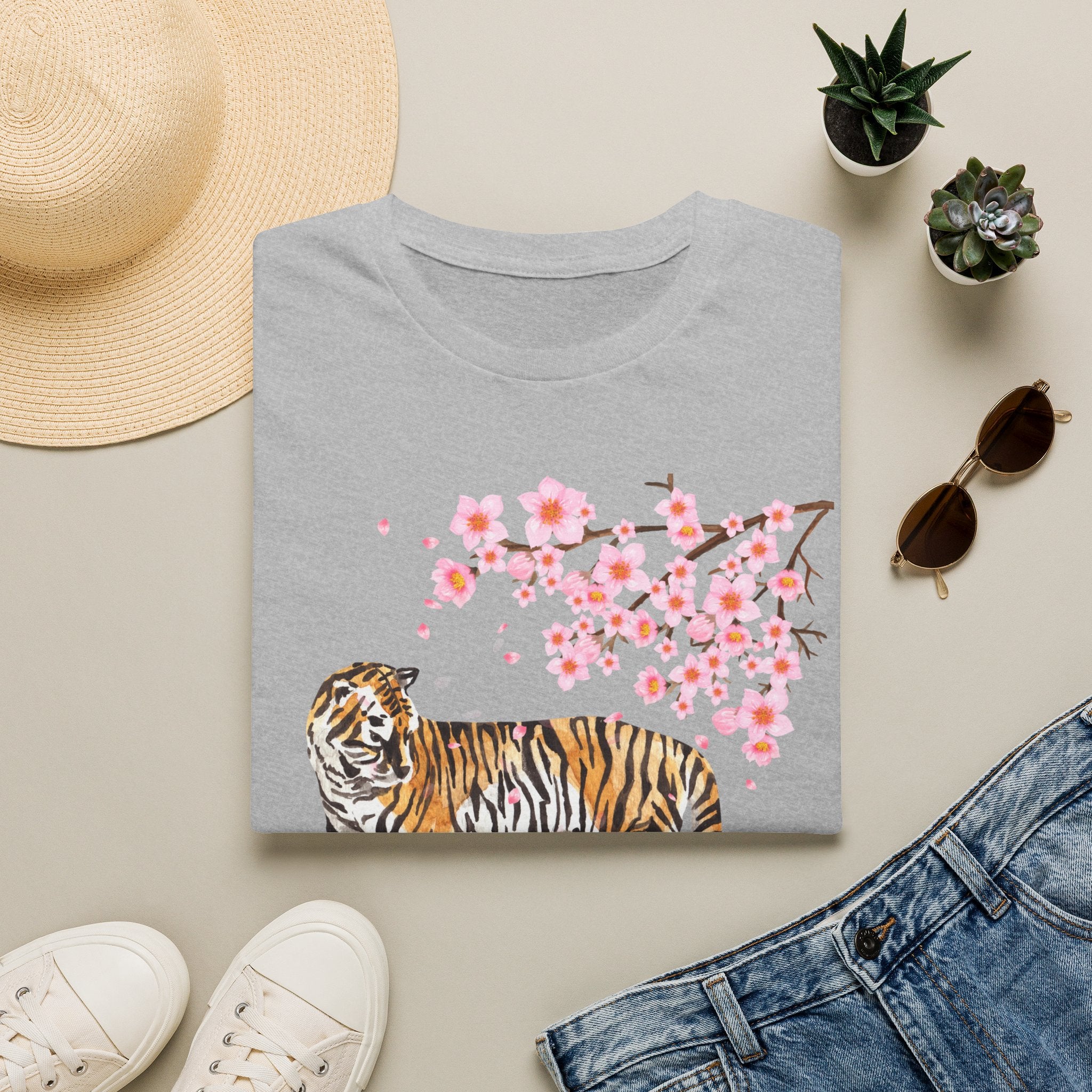 Easy Tiger Cherry Blossoms T-Shirt