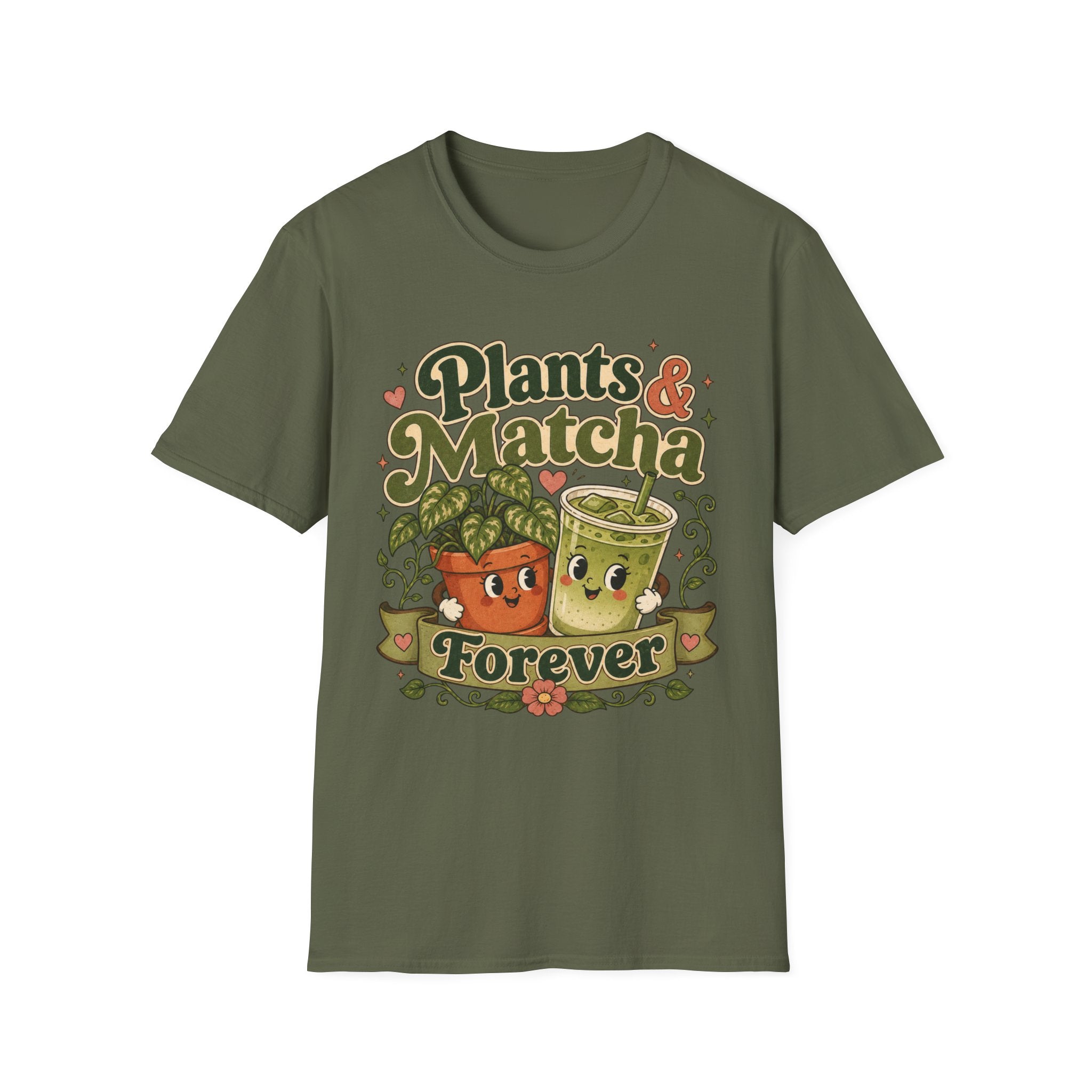 Plants & Matcha Forever C1 T-Shirt