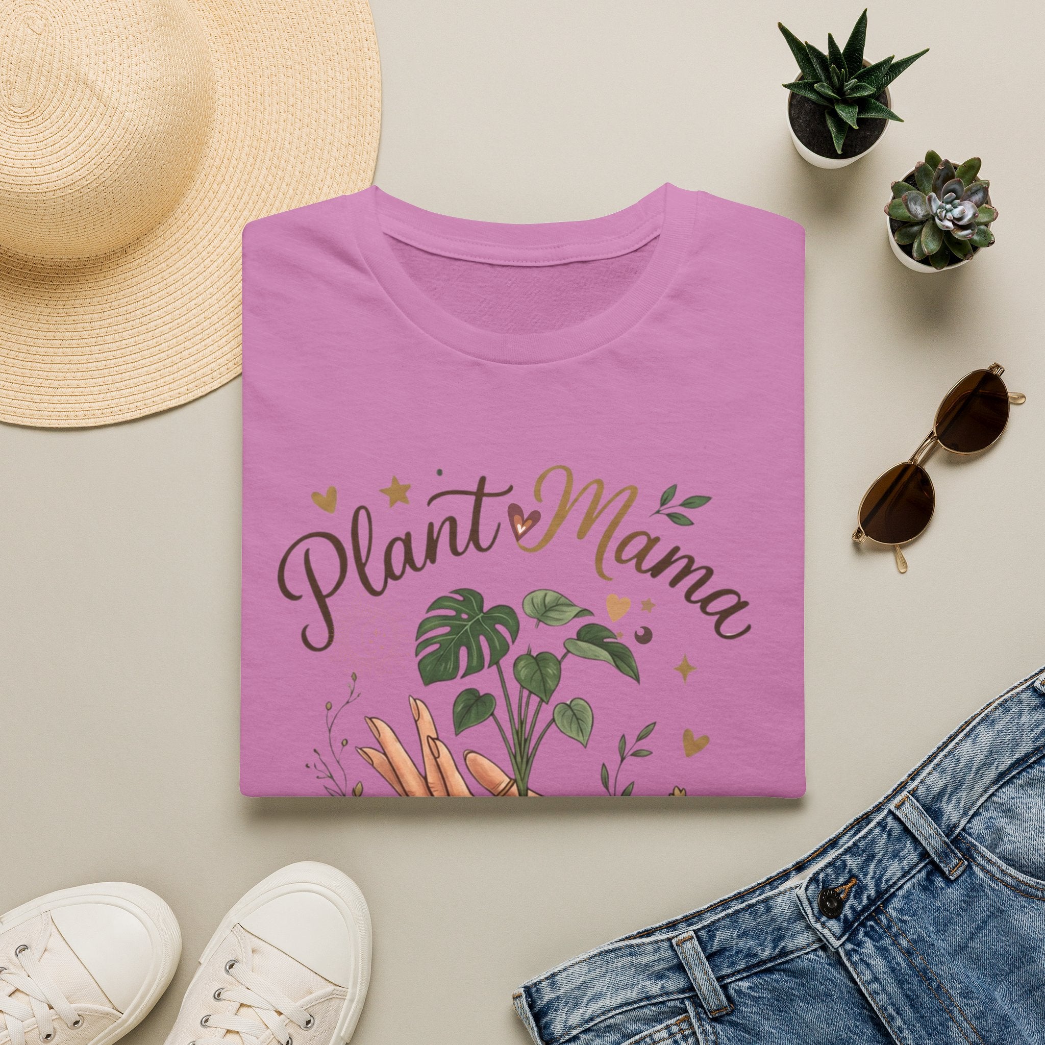 Plant Mama Moon Hand G2 T-Shirt