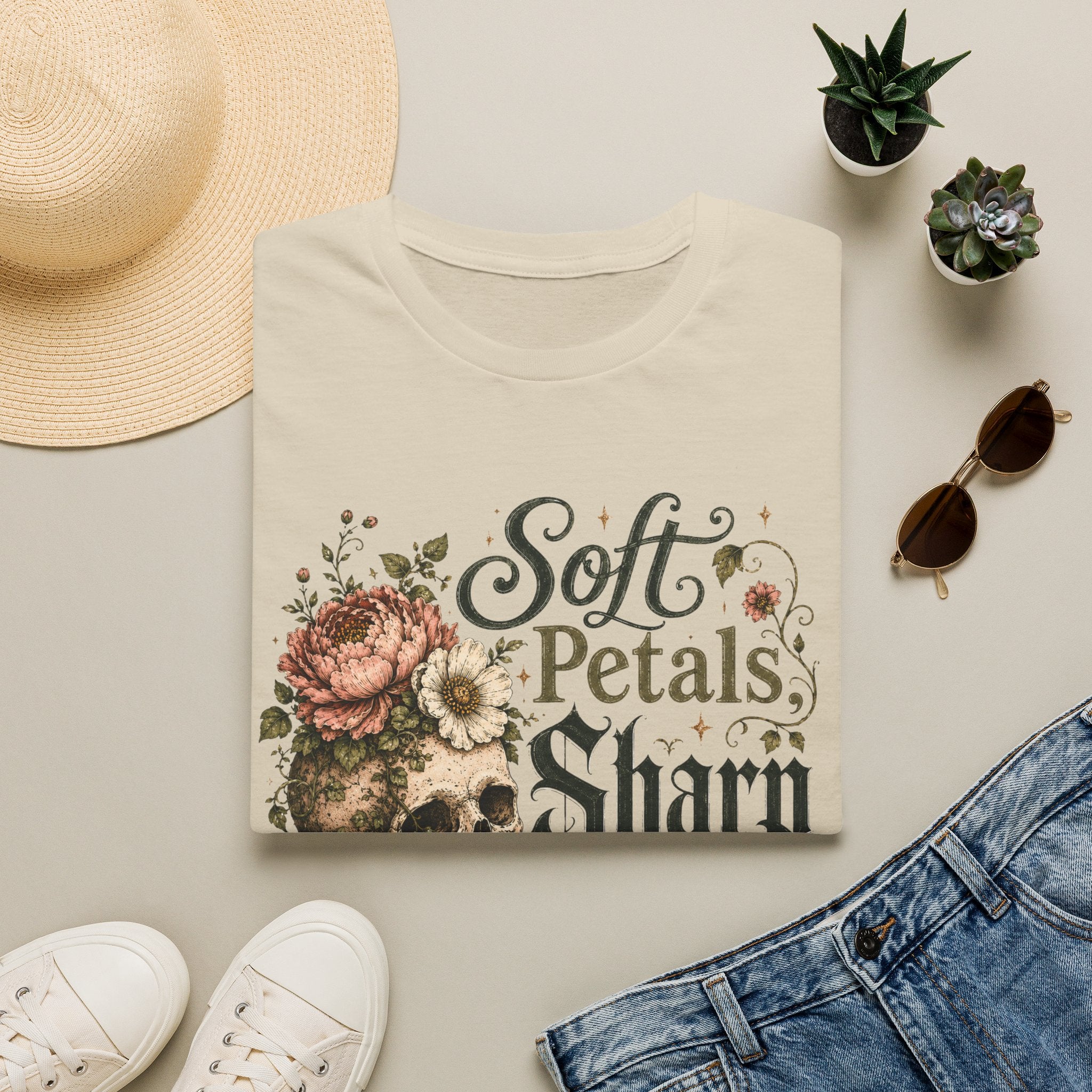 Soft Petals Sharp Edges C1 T-Shirt