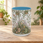 Medicine For The Soul Floral Coffee Mug (11oz or 15oz)