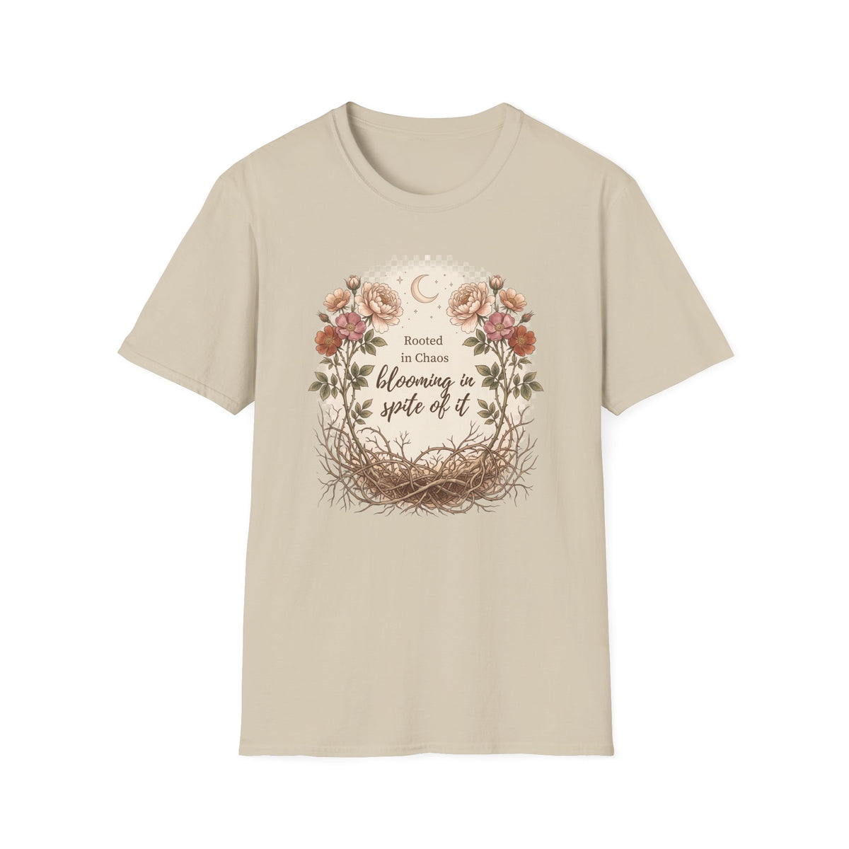 Rooted in Chaos Blooming Onward CL1G1 T-Shirt