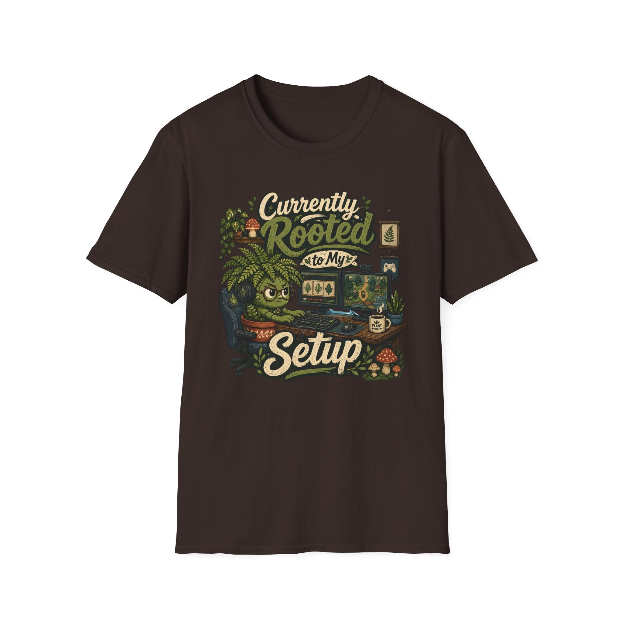 Currently Rooted to My Setup C1 T-Shirt