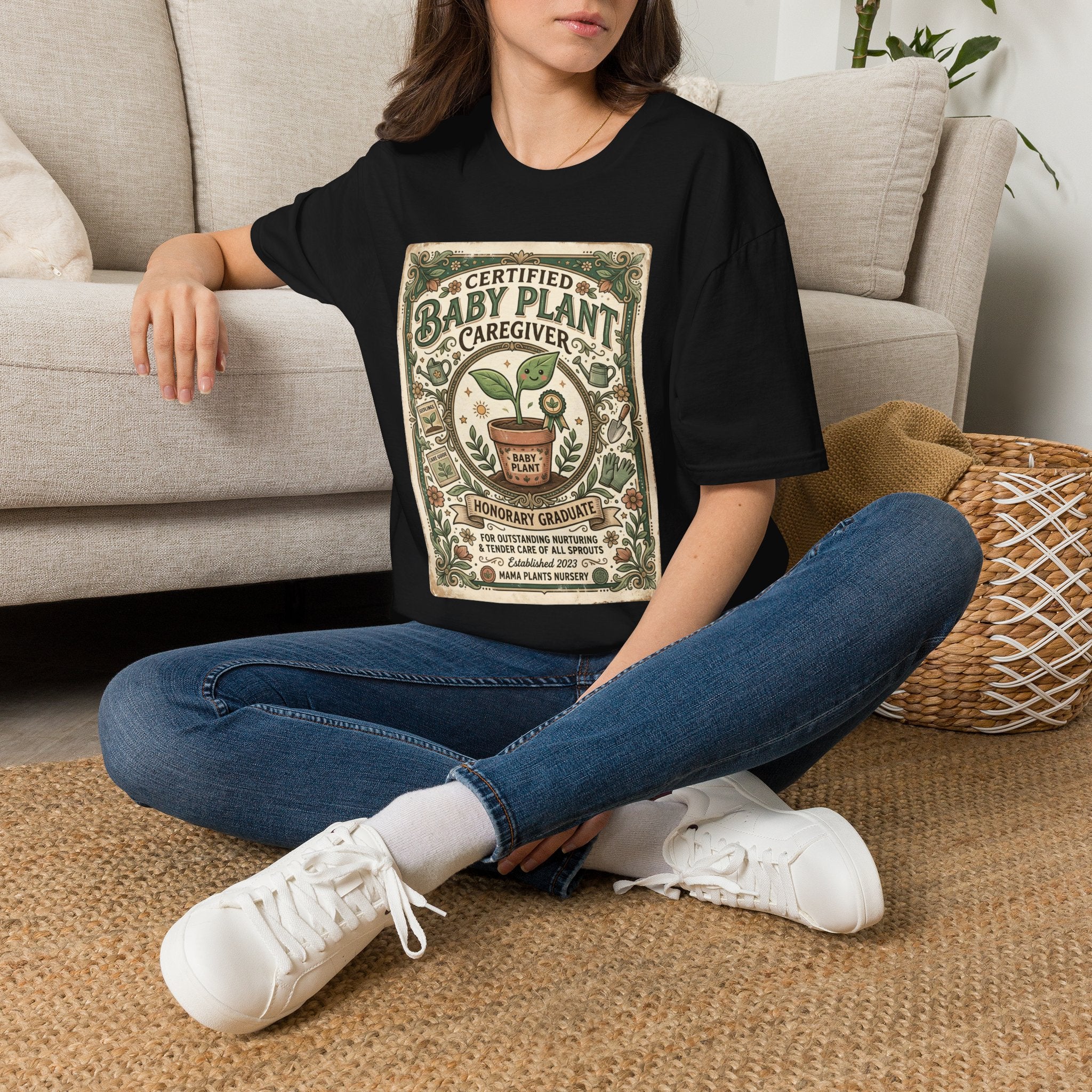 Certified Baby Plant Caregiver G1 T-Shirt