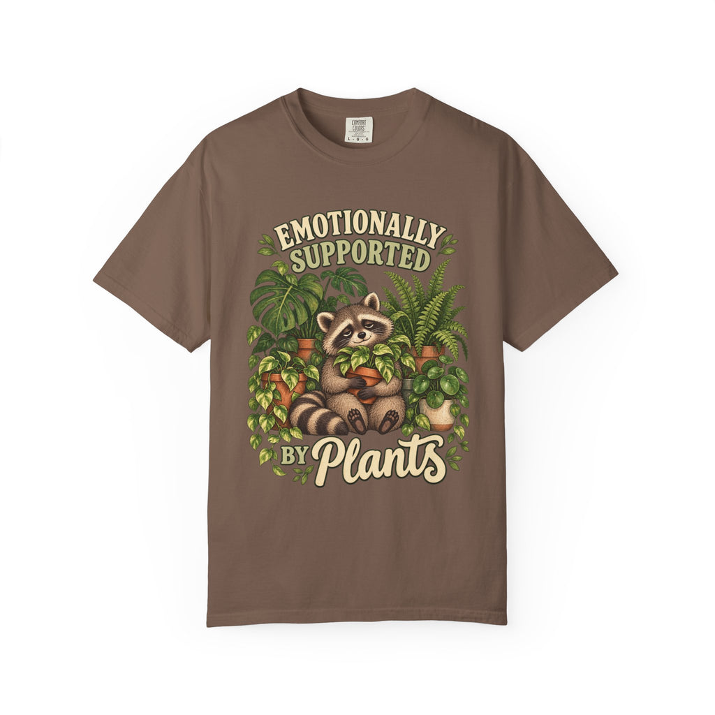 Emotionally Supported by Plants Plant T-Shirt