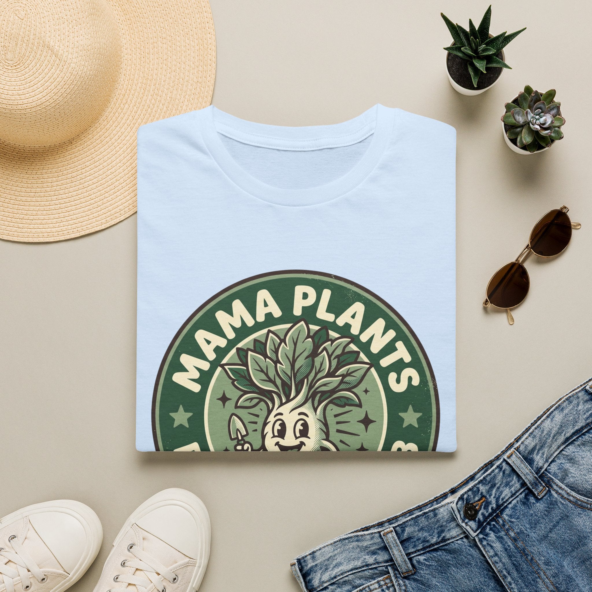 Mama Plants Retro Root Club G1 T-Shirt