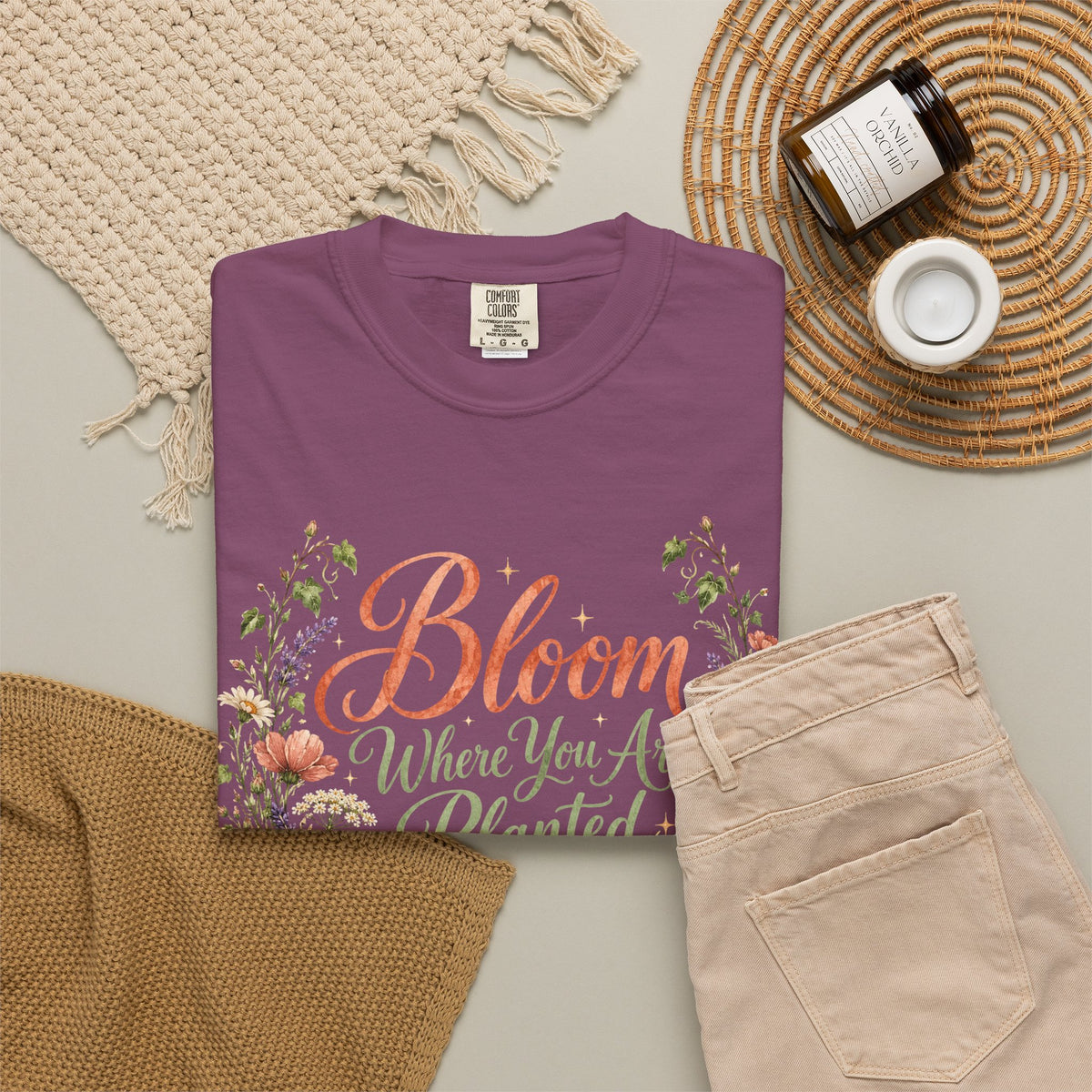 Bloom Where You are Planted Premium T-Shirt