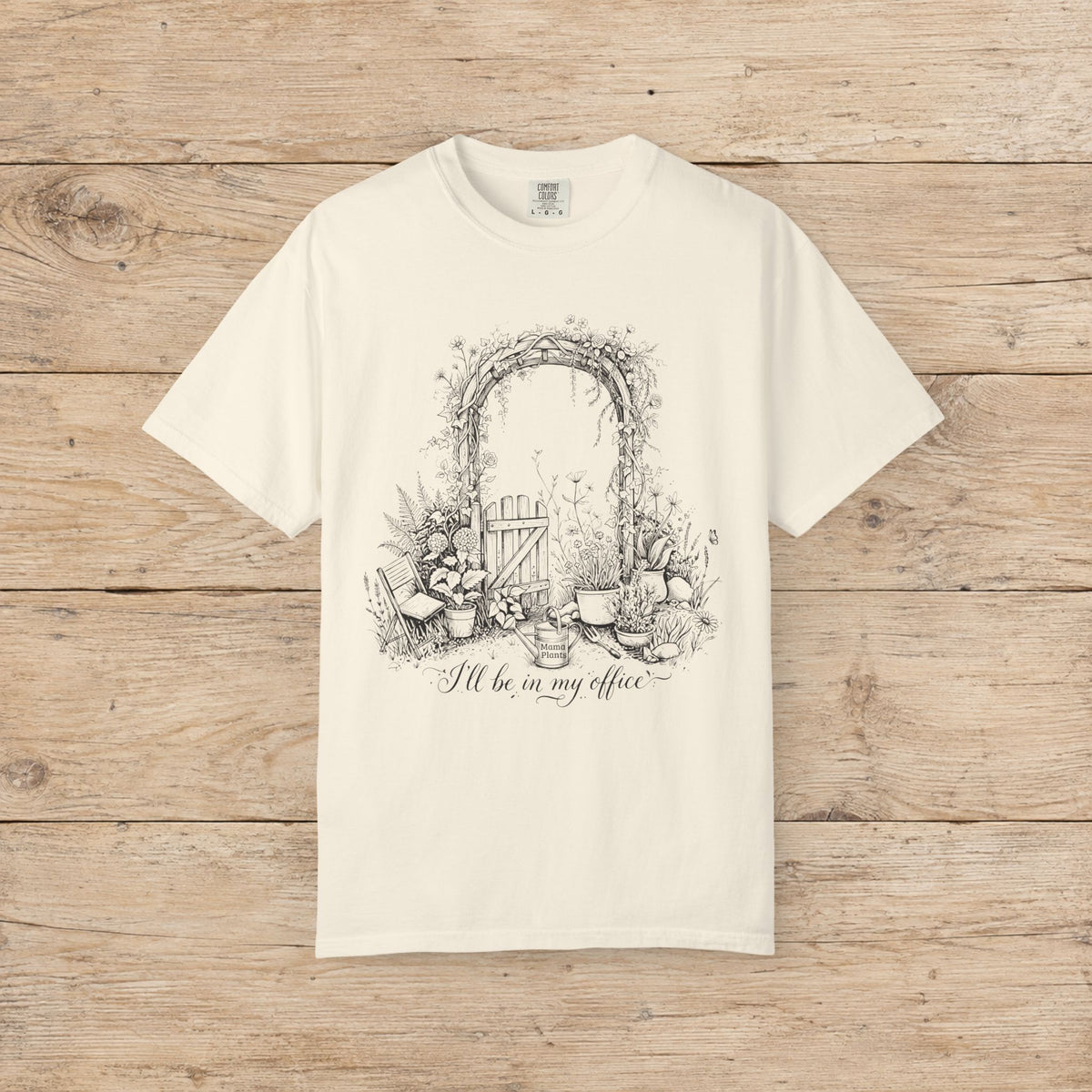 I'll Be in My Office Arch Garden Premium T-Shirt