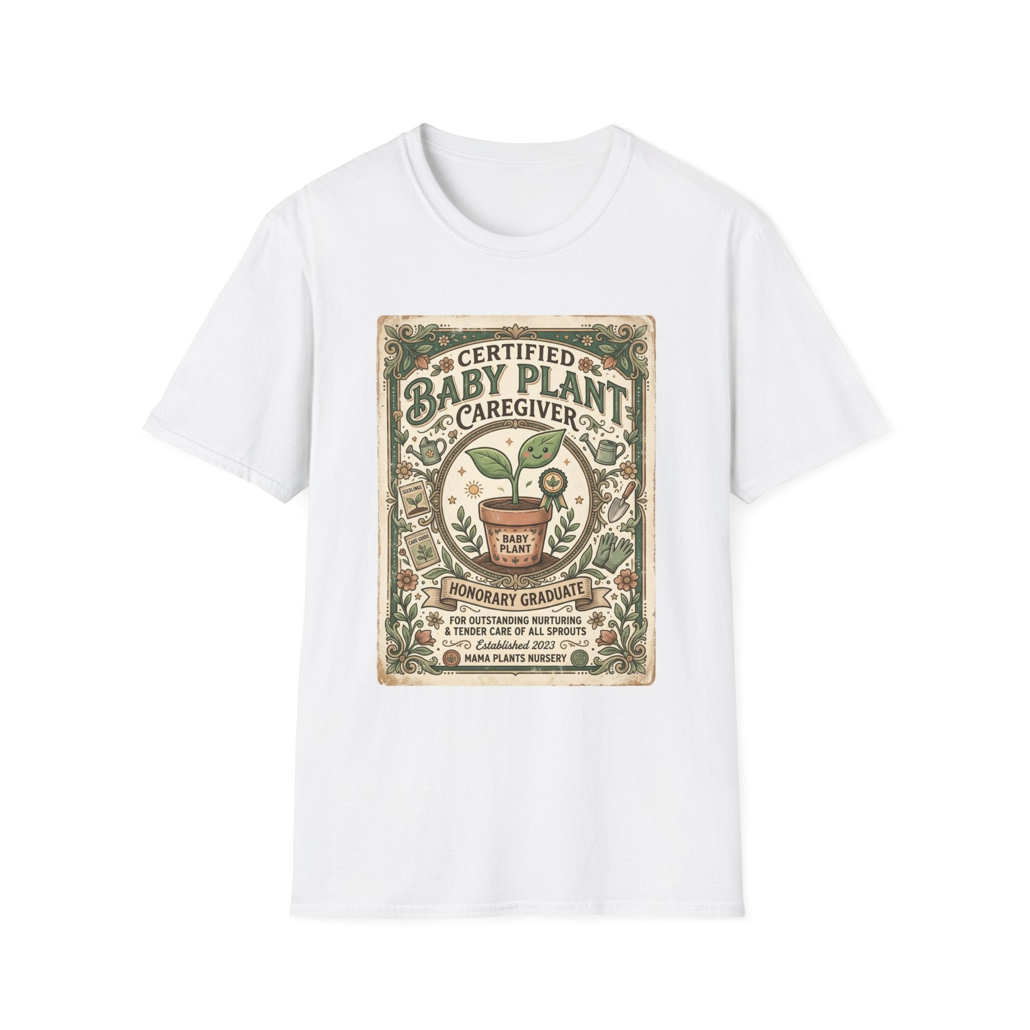 Certified Baby Plant Caregiver G1 T-Shirt