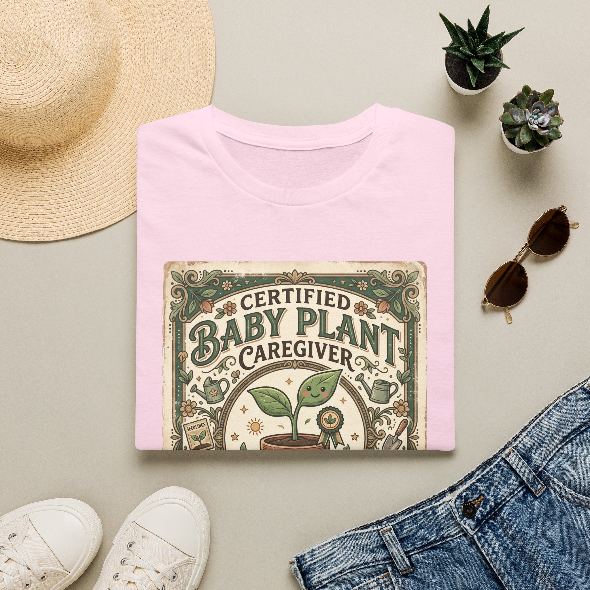 Certified Baby Plant Caregiver G1 T-Shirt