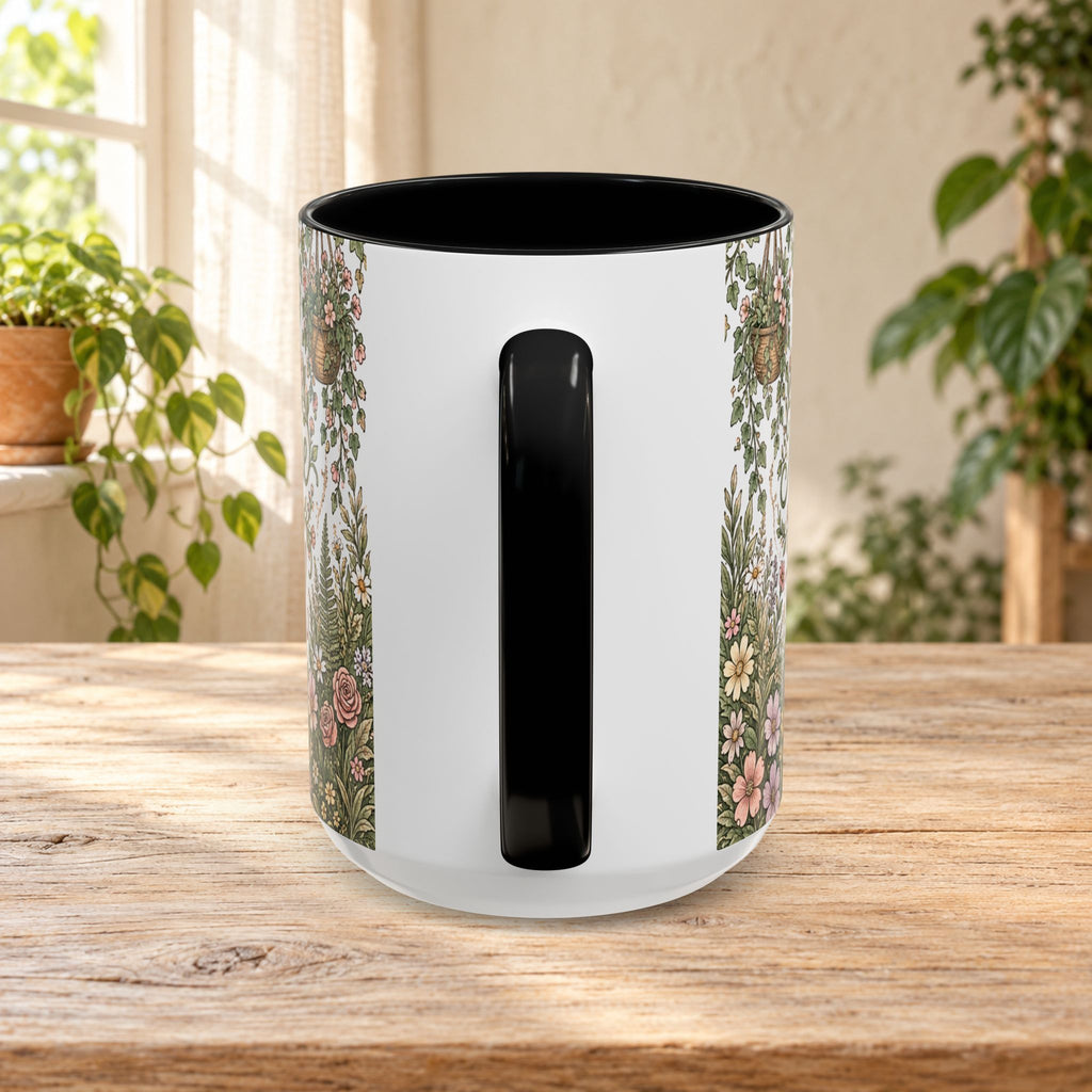 Medicine For The Soul Floral Coffee Mug (11oz or 15oz)