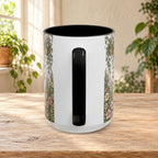Medicine For The Soul Floral Coffee Mug (11oz or 15oz)
