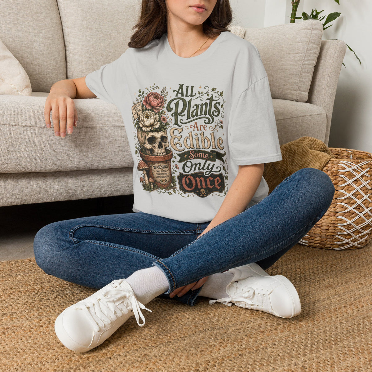 All Plants are Edible Some only Once C2 T-Shirt