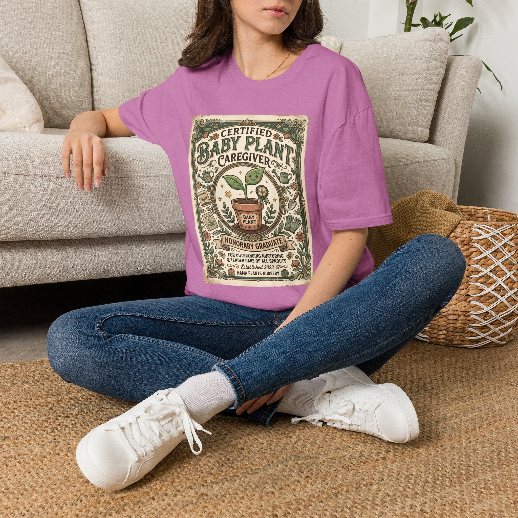 Certified Baby Plant Caregiver G1 T-Shirt