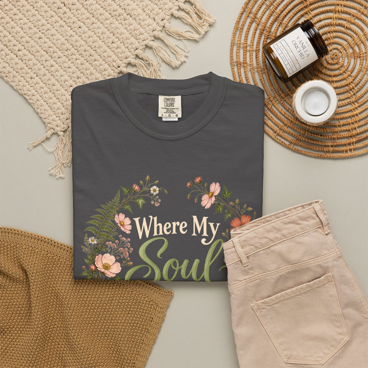 Where My soul Takes Root Premium T-Shirt