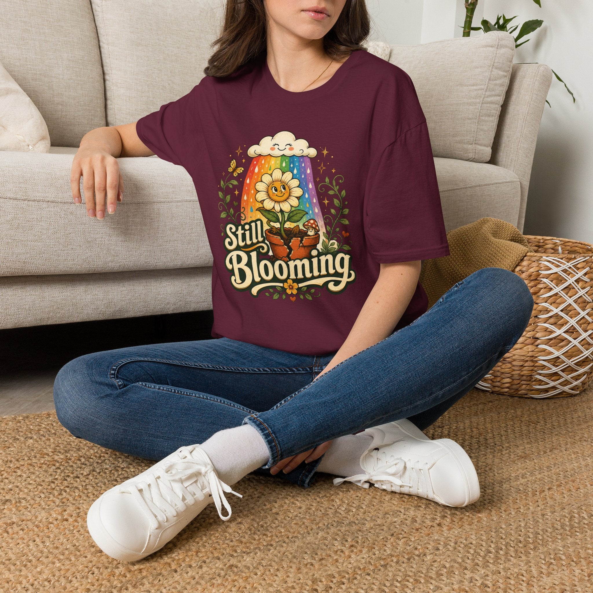 Still Blooming Happy Cloud C1 T-Shirt