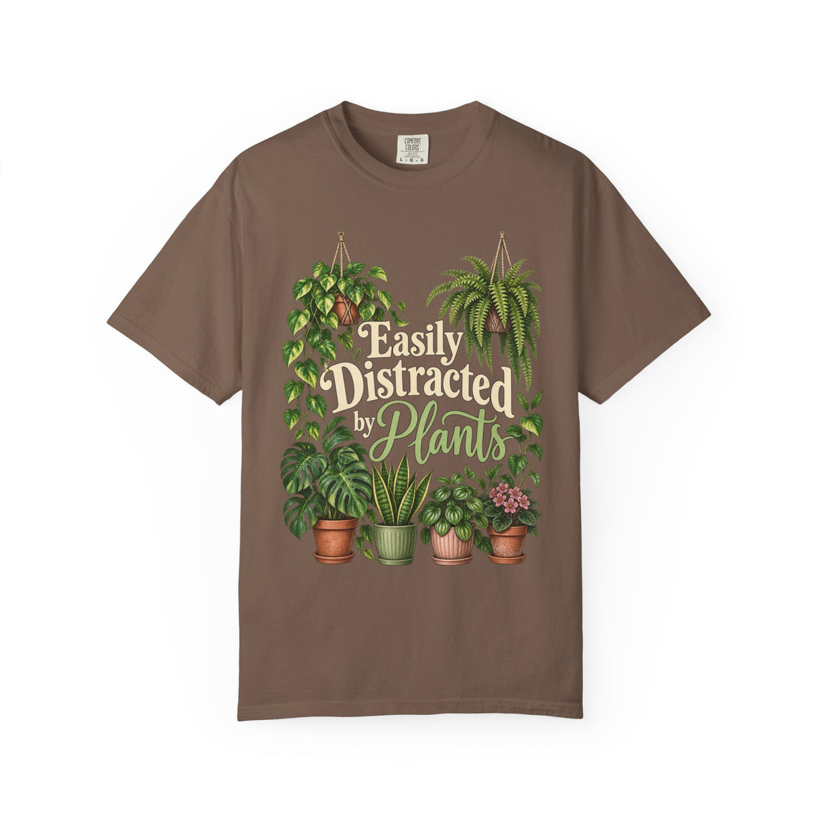 Easily Distracted by Plants - Premium T-Shirt