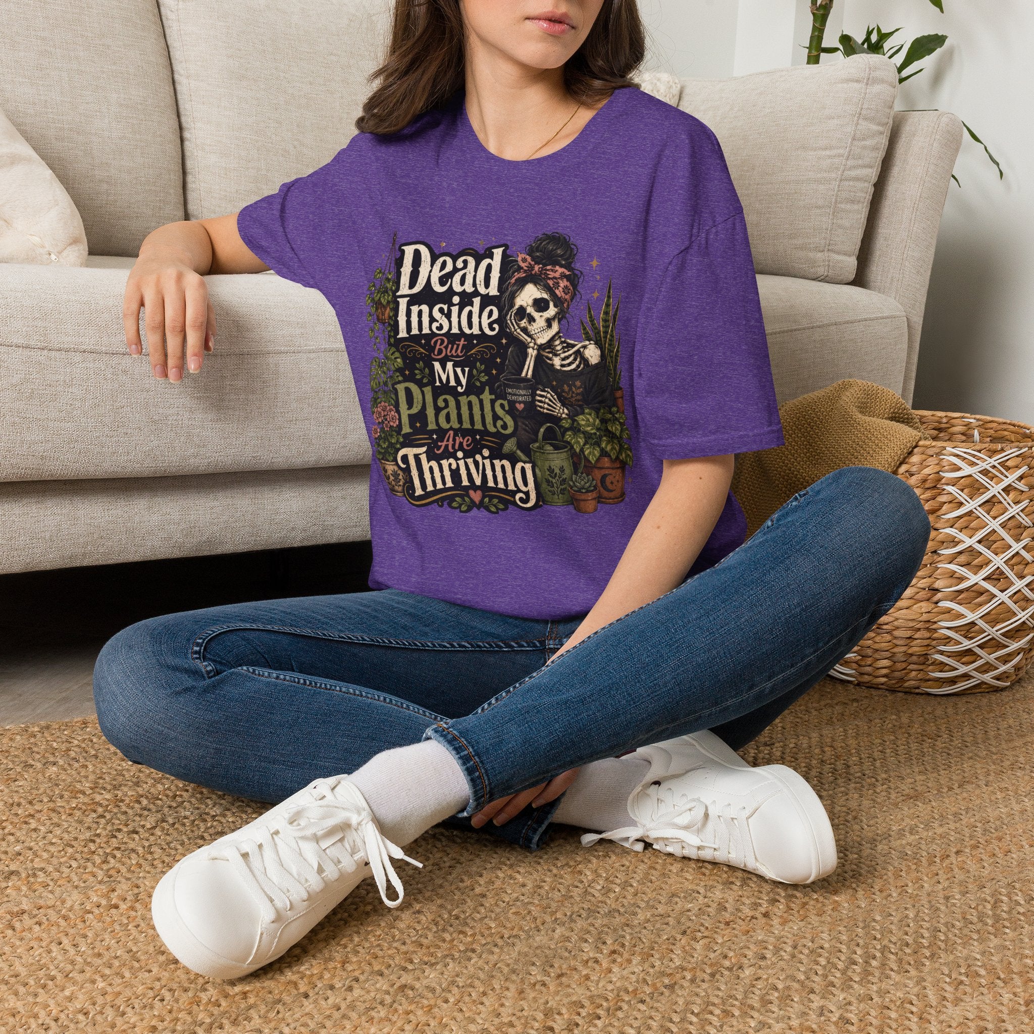 Dead Inside But My Plants Are Thriving C2 T-Shirt