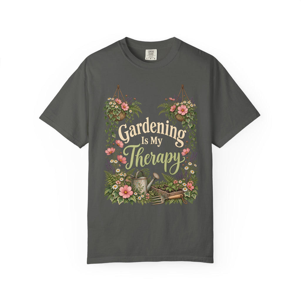 Gardening is My Therapy - Premium T-Shirt